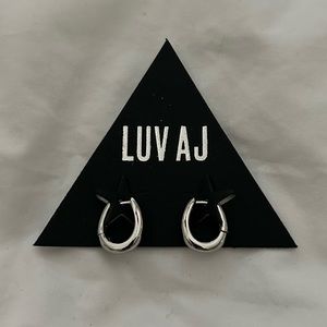 LUV AJ Carmella Hoop Earrings